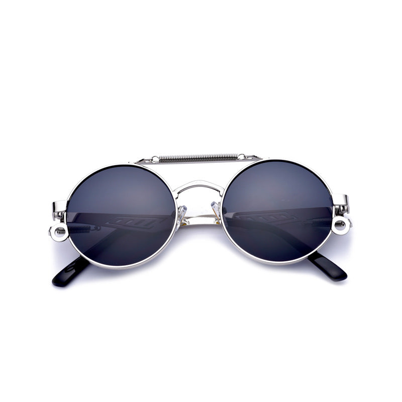 Wholesale Personalized Metal Spring PC Sunglasses